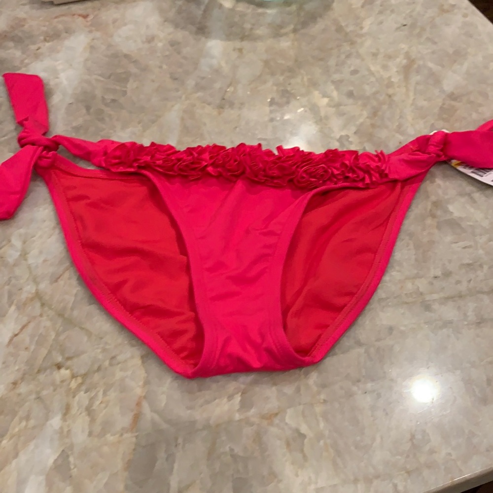 NWT Kenneth Cole Hot Pink Bikini Bottoms!